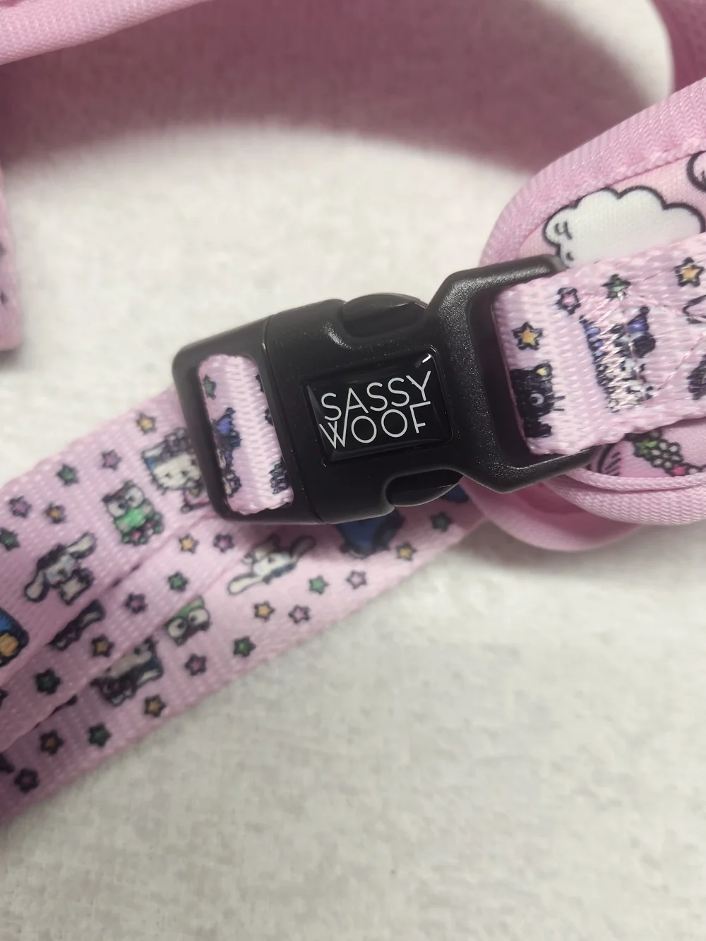Hello Kitty Pink Dog Harness Size S